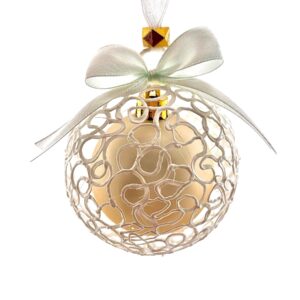 Boule de Noël personnalisable - Modèle 2025 (grand format)