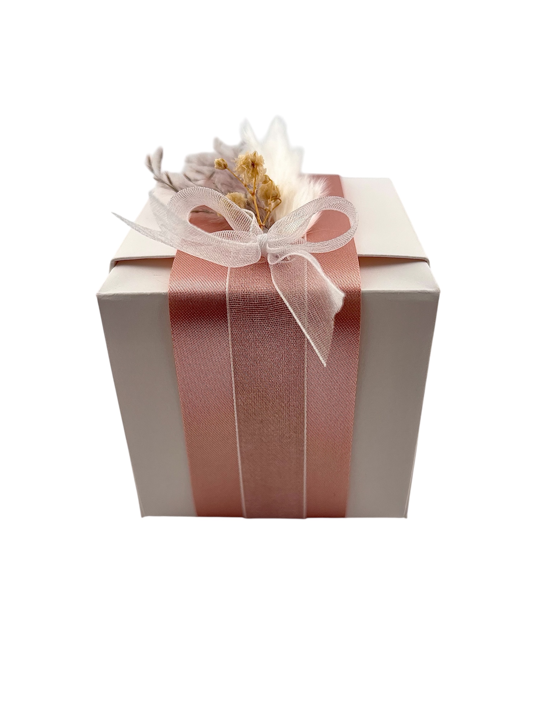 Boîte cadeau artisanale - Mariage, baptême, événement blanche – Image 4