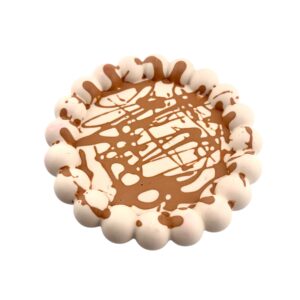 Plateau vide-poche en Jesmonite bicolore