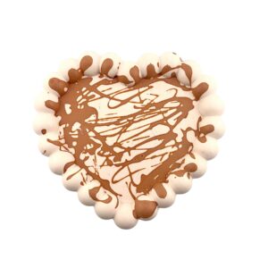 Vide-poche cœur en Jesmonite - Effet gourmant et artisanal