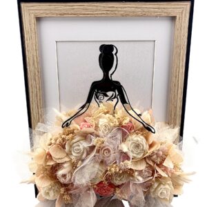 Cadre parfumé - Princesse fleur de coton