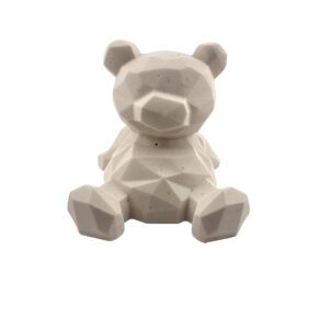 Ourson support de téléphone en Jesmonite - personnalisable