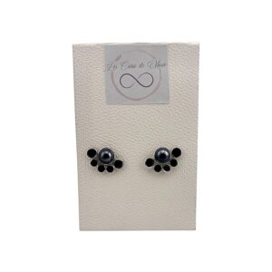 Boucles d’oreilles en résine UV – Fait main