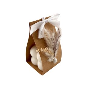 🌿 Bonbonnière artisanale – Bougie décorative