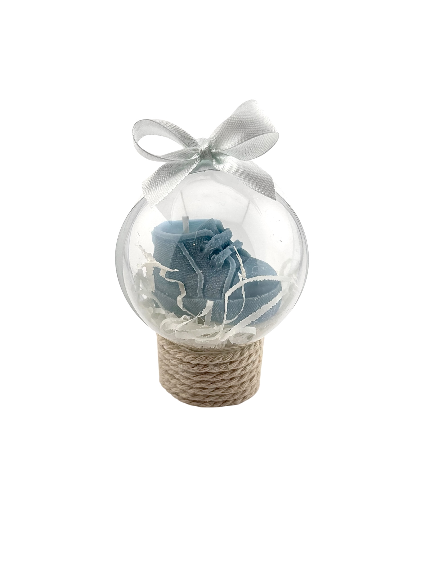 Bonbonnière boule – Bougie chaussure bébé