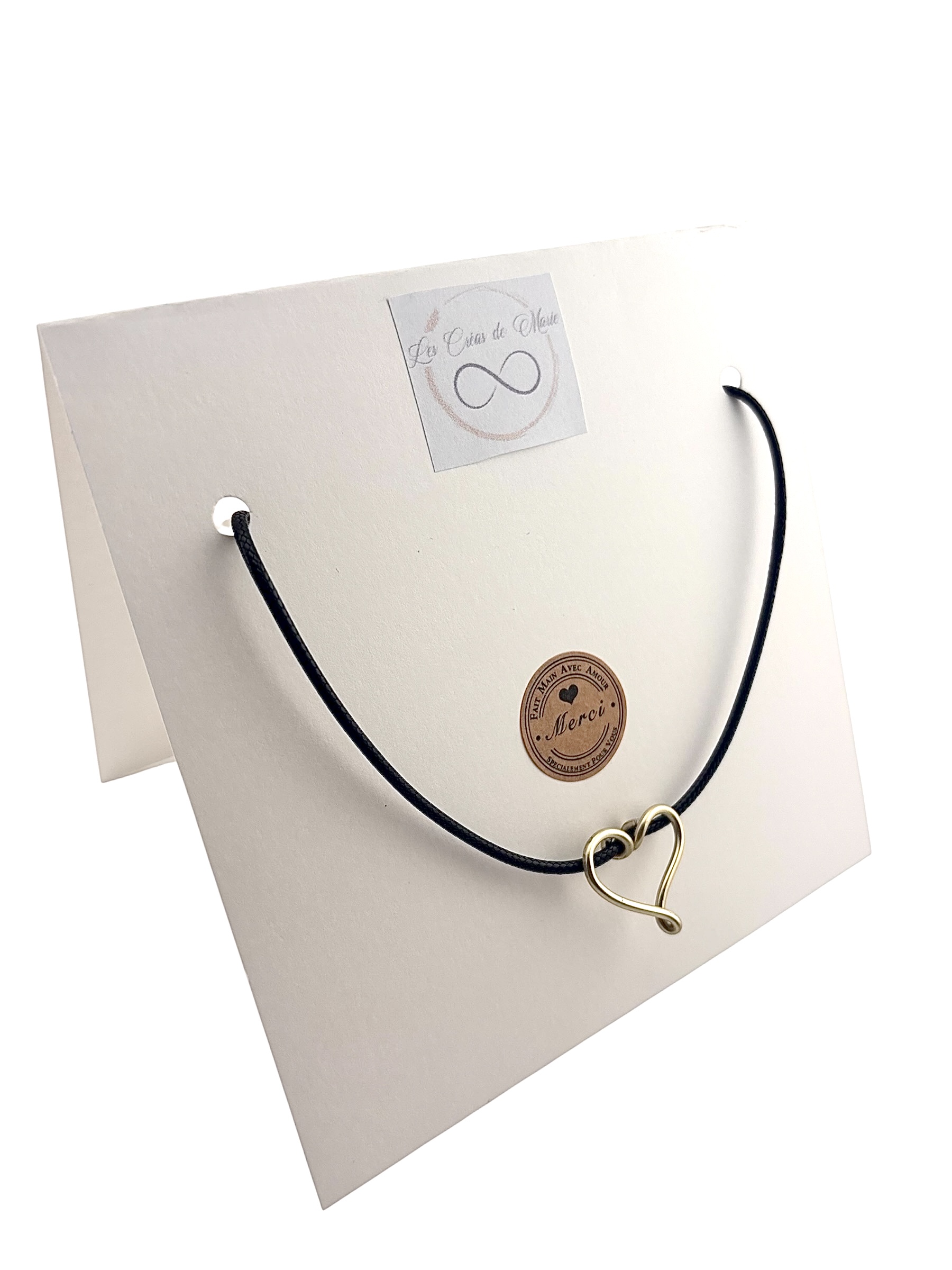 Collier Cœur Minimaliste – Image 3