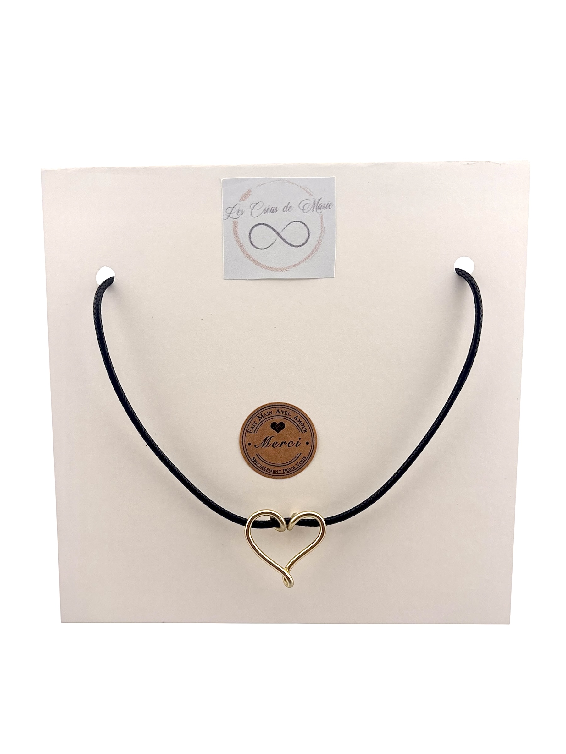 Collier Cœur Minimaliste