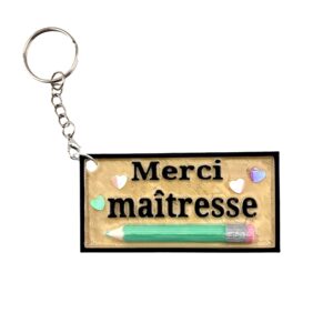 Porte-clé « Merci Maîtresse » – Édition limitée