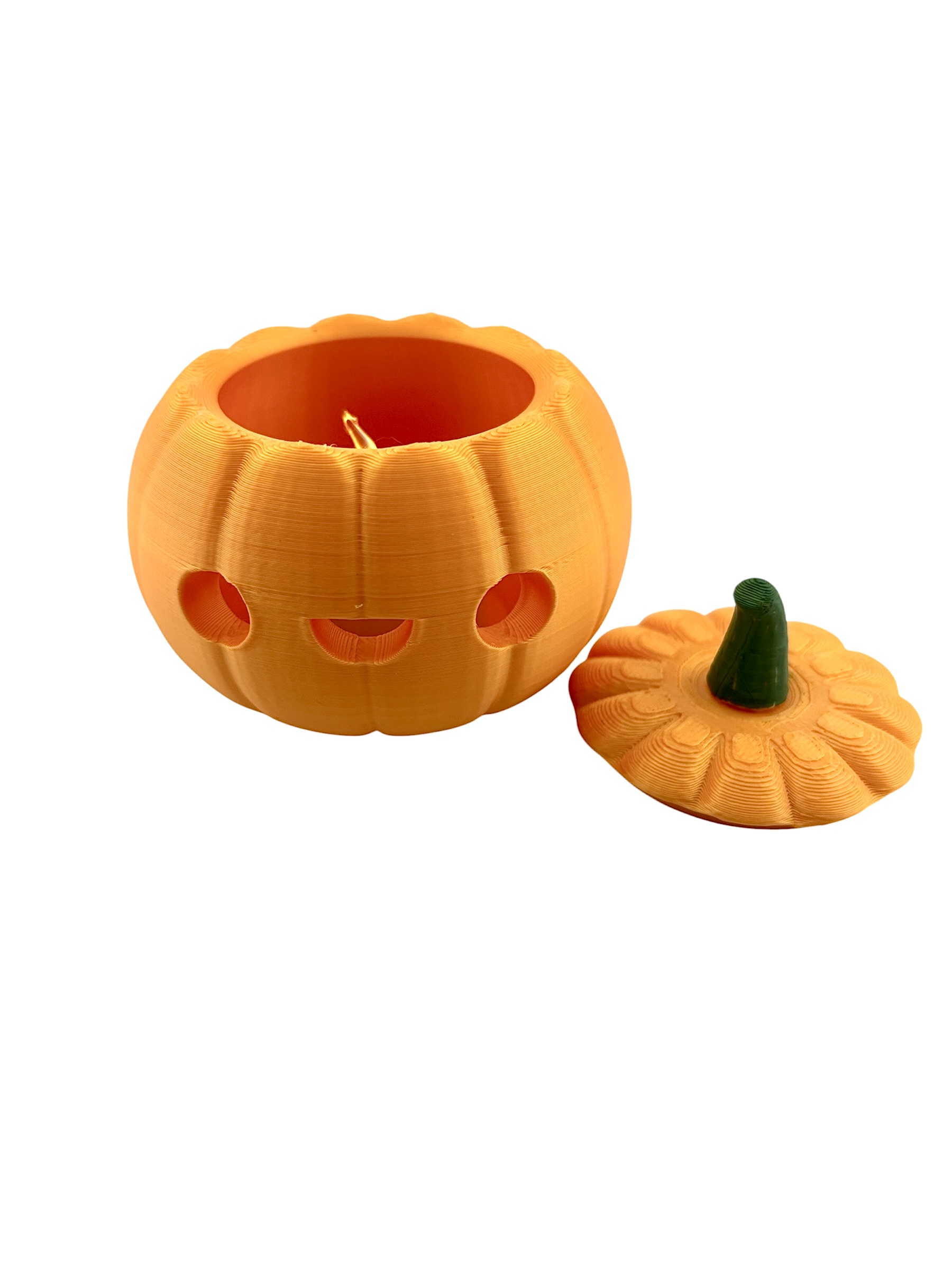 🎃 Petite lanterne Citrouille Halloween – Impression 3D – Image 2